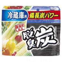 （まとめ） エステー 脱臭炭 冷蔵庫用 140g 1セット（3個） 【×4セット】