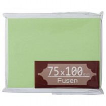 （まとめ） TANOSEE ふせん 75×100mm うぐいす 1冊 【×20セット】