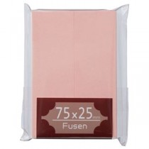 （まとめ） TANOSEE ふせん 75×25mm 桃 1パック（2冊） 【×30セット】