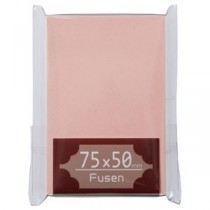（まとめ） TANOSEE ふせん 75×50mm 桃 1冊 【×30セット】