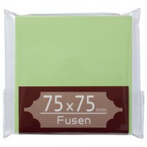 （まとめ） TANOSEE ふせん 75×75mm うぐいす 1冊 【×30セット】