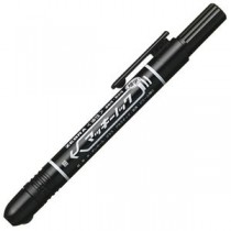 (まとめ) ゼブラ 油性マーカー マッキーノック 細字 黒 P-YYSS6-BK 1本 【×30セット】