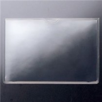 （まとめ） TANOSEE ソフトカードケース B8 1枚 【×50セット】