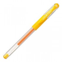 (まとめ) 三菱鉛筆 ゲルインクボールペン ユニボール シグノ 極細 0.38mm ゴールデンイエロー UM151.69 1本 【×40セット】