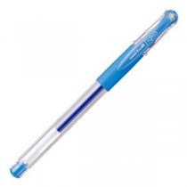 (まとめ) 三菱鉛筆 ゲルインクボールペン ユニボール シグノ 極細 0.38mm ライトブルー UM151.8 1本 【×40セット】