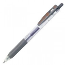 (まとめ) ゼブラ ゲルインクボールペン サラサクリップ 0.3mm グレー JJH15-GR 1本 【×60セット】