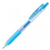 (まとめ) ゼブラ ゲルインクボールペン サラサクリップ 0.3mm ライトブルー JJH15-LB 1本 【×60セット】