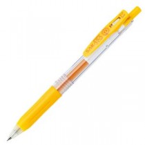 (まとめ) ゼブラ ゲルインクボールペン サラサクリップ 0.3mm 黄 JJH15-Y 1本 【×60セット】