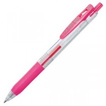 (まとめ) ゼブラ ゲルインクボールペン サラサクリップ 0.4mm ピンク JJS15-P 1本 【×60セット】
