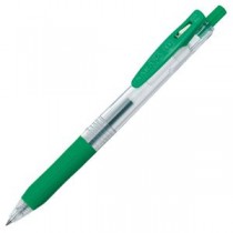 (まとめ) ゼブラ ゲルインクボールペン サラサクリップ 0.4mm 緑 JJS15-G 1本 【×60セット】