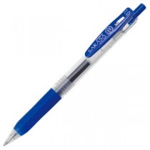 (まとめ) ゼブラ ゲルインクボールペン サラサクリップ 1.0mm 青 JJE15-BL 1本 【×60セット】