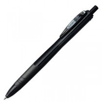 (まとめ) ゼブラ 油性ボールペン スラリ 0.7mm 黒 (軸色 ダークブラック) BN11-DBK 1本 【×60セット】