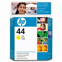 （まとめ） HP44 インクカートリッジ イエロー 染料系 51644YA#007 1個 【×3セット】