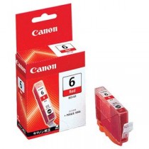 （まとめ） キヤノン Canon インクタンク BCI-6R レッド 8891A001 1個 【×10セット】