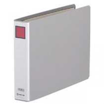 (まとめ) キングファイルG B5ヨコ 300枚収容 背幅46mm グレー 963N 1冊 【×10セット】