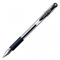 (まとめ) 三菱鉛筆 ゲルインクボールペン ユニボール シグノ 極細 0.38mm 黒 UM151.24 1本 【×40セット】