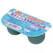 (まとめ) エステー 男子トイレ用消臭尿石防止剤 バイオタブレット 35g/個 1パック(2個) 【×5セット】