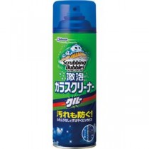 (まとめ) ジョンソン スクラビングバブル 激泡ガラスクリーナー 480ml 1本 【×10セット】