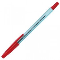 (まとめ) ゼブラ ニュークリスタル ケアS 0.7mm 赤 BNR1-R 1セット(10本) 【×5セット】