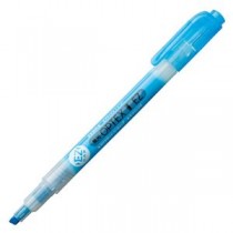 (まとめ) ゼブラ 蛍光オプテックス1 EZ 青 WKS11-BL 1本 【×80セット】
