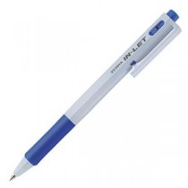 (まとめ) ゼブラ 油性ボールペン インレット・ホワイト 0.7mm 青 BN15-BL 1本 【×80セット】