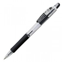 (まとめ) ゼブラ 油性ボールペン ジムノックUK 0.7mm 黒 BN10-BK 1本 【×60セット】