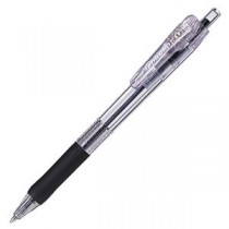 (まとめ) ゼブラ 油性ボールペン タプリクリップ 0.5mm 黒 BNS5-BK 1本 【×60セット】