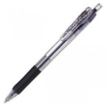 (まとめ) ゼブラ 油性ボールペン タプリクリップ 0.7mm 黒 BN5-BK 1本 【×60セット】