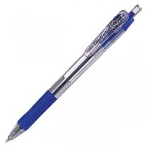 (まとめ) ゼブラ 油性ボールペン タプリクリップ 0.7mm 青 BN5-BL 1本 【×60セット】