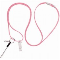 （まとめ） ソニック 多機能たすきがけストラップ 150cm 桃 NF-985-P 1本 【×10セット】
