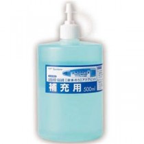 （まとめ） トンボ鉛筆 液体のり アクアピット 補充用 500ml PR-WT 1個 【×10セット】