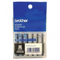 （まとめ） ブラザー BROTHER 使いきりタイプ補充インク 黒 PRINK6B 1パック（6本） 【×10セット】