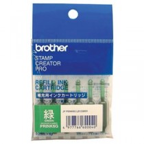 （まとめ） ブラザー BROTHER 使いきりタイプ補充インク 緑 PRINK6G 1パック（6本） 【×10セット】