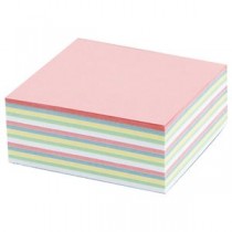 (まとめ) プロモスティックジャパン どこからでもふせん 75×75mm 混色5色 TAF-09-007 1冊 【×5セット】