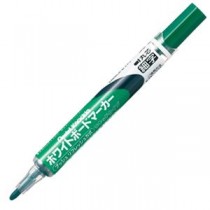 （まとめ） ぺんてる ホワイトボードマーカー ノックル 細字丸芯 緑 EMWLS-D 1本 【×30セット】