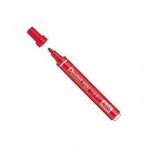 （まとめ） ぺんてる 油性マーカー Pentel PEN N50 赤 N50-BD 1本 【×60セット】