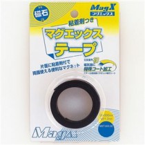 (まとめ) マグエックス マグネット粘着付テープ 幅30×長さ500×厚さ1.2mm MST-500-30 1個 【×30セット】