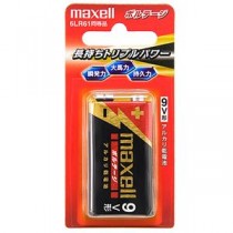 （まとめ） マクセル アルカリ乾電池 ボルテージ 9V形 6LF22（T） 1B 1本 【×5セット】