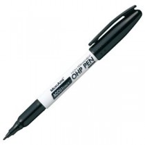 (まとめ) モナミ ACCU LINER OHP PEN X-FINE 黒 12901 1本 【×60セット】