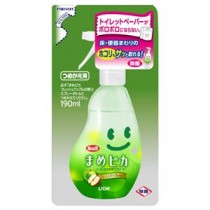 (まとめ) ライオン ルック まめピカ トイレのふき取りクリーナー つめかえ用 190ml 1個 【×20セット】