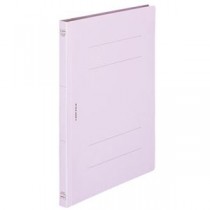 (まとめ) ライオン事務器 フラットファイル(環境) 樹脂押え具 A4タテ 150枚収容 背幅18mm パープル A-512KA4S 1セット(10冊) 【×5セット】