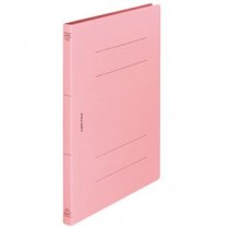 (まとめ) ライオン事務器 フラットファイル(環境) 樹脂押え具 A4タテ 150枚収容 背幅18mm ピンク A-516KA4S 1セット(10冊) 【×5セット】