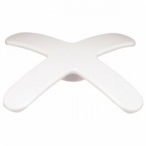 (まとめ) ライオン事務器 マグネットバー ペケピタ クロスバータイプ 幅86×奥行86×高さ12mm ホワイト MB86X-1P 1個 【×20セット】