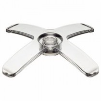 (まとめ) ライオン事務器 マグネットバー ペケピタ クロスバータイプ 幅86×奥行86×高さ12mm 透明 MB86X-1P 1個 【×20セット】