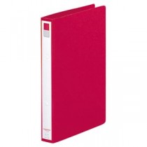 （まとめ） リヒトラブ Avanti リングファイル（カドロック＆ツイストリング） A4タテ 2穴 200枚収容 背幅36mm 赤 F-877U-3 1冊 【×10セット】