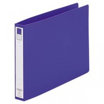 （まとめ） リヒトラブ Avanti リングファイル（カドロック＆ツイストリング） A4ヨコ 2穴 200枚収容 背幅36mm 青 F-874U-8 1冊 【×10セット】