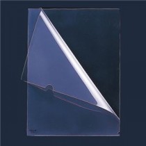 （まとめ） リヒトラブ カラークリヤーホルダー（クリアホルダー） A3 クリスタル F-108-25 1枚 【×30セット】