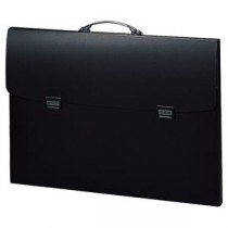 (まとめ) リヒトラブ ポートフォリオ・ナスカフレックス A2 黒 F-914 1個 【×2セット】