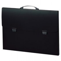 (まとめ) リヒトラブ ポートフォリオ・ナスカフレックス B3 黒 F-913 1個 【×3セット】