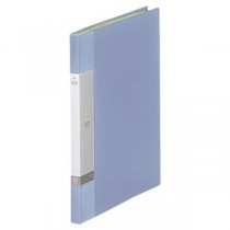 (まとめ) リヒトラブ リクエスト クリヤーブック(クリアブック) A4タテ 20ポケット 背幅16mm 水 G3201-14 1冊 【×20セット】